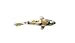 Clearly Charming Koi (Tricolor) Silver and Enamel Pin