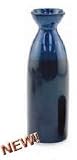 Hand Painted and Designed Ceramic Sake Pitcher Jug -Blue/black