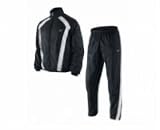 NIKE Good Men's Soft Nylon Tracksuit, Black/White, XL