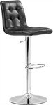 Zuo Modern Oxygen Barstool Black Chrome - 301350