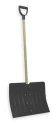 Westward 6YU43 Snow Shovel, 15x18 In