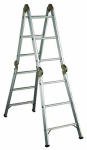 Louisville Aluminum Articulated Folding Ladder 13-Foot, Duty Rating 300-Pounds, #L-2092-13