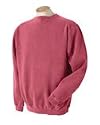 Authentic Pigment - Pigment Dyed Crew Neck Sweatshirt - Nautical Red