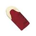 San Jamar KT0112K Kool-Tek Nomex Puppet Temperature Protection Oven Mitt with Kevlar, 12" Length, Red