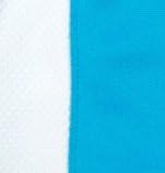 Storie Precision Coordinated Polo, Youth Medium, Energetic Blue w White