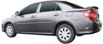2009-2010 Toyota Corolla Dawn Enterprises® Factory Painted Body Side Molding (W/ or W/O Chrome Insert)