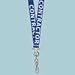 Contractor Lanyard, Nylon Cord w/J Hook, 36, Blue, 5/Pack (AVT75502)