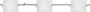 Eglo  83302A Fondo, Nickel/Frosted Opal, 3-Light Track Light Fixture