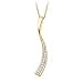 10kt. Yellow Gold, 1/10 ct.tw. Ladies Journey Diamond Pendant