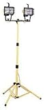 Coleman Cable 07776 Two-Light 1000-Watt Quartz Halogen Light with Tripod