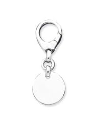 Sterling Silver Round Key Ring