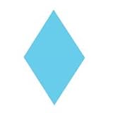 Gem Shapes Punch - Diamond (1/4)