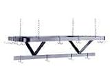 Advance Tabco GC-144 Ceiling Mounted Pot Rack with 18 Hooks - 144