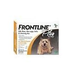 6 PACK Frontline Plus Orange: For Dogs up to 22 lbs.