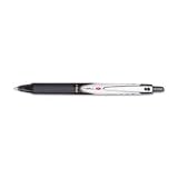 PIL26106 - Rolling Ball Pen,Retractable,Extra-Fine,Black Barrel/Ink