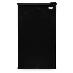 Haier 3.9 Cu Ft Fridge W Full Sz Freezer Black