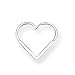Sterling Silver Heart Earrings