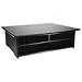 Rolodex 82431 Wood Tones Printer Stand, 21W X 18D, Black