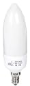 HQ Energiesparlampe E14 9 Watt, Kerze, warmweiss