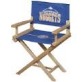Denver Nuggets Director Chair - NBA Canvas and Wood Folding Chair for Kids