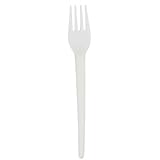 Lightweight Plastic Cutlery Fork (Box quantity 100)