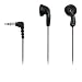 Sony MDR-E10Lp/BLK Headphones - Fashion Earbuds (Black)