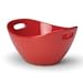 Rachael Ray Stoneware Serving Bowl, 10-Inch, Red
