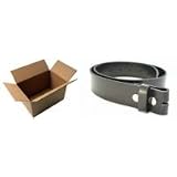 24/2DZ MENS/WOMENS BLACK LEATHER BELTS FOR BUCKLES - ALL SIZES