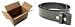 12/1DZ MENS/WOMENS BLACK LEATHER BELTS FOR BUCKLES