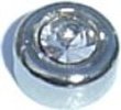 Clearly Charming April Round Birthstone Heart Locket Charm