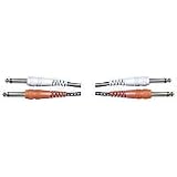 Buy Hosa Cable CPP201 Dual 1 4 Inch To Dual 1 4 Inch Cable - 3.25 Foot by Hosa