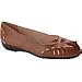 Women's Aerosoles Open Ended - Dark Tan Leather