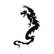 Dragon 2 Temporary Tattoo 2x2