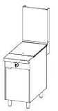Southbend Platinum Heavy Duty Range, Gas, 16'' Uniform Hot To