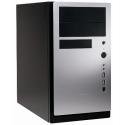 Black & Silver Micro Atx Tower EA-380 High Eff Psu 80PLUS Certifd