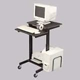 Stand-Up Mobile Web Workstation- Black