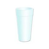 DART Foam Cups 24-oz. Size, Straw-Slotted Lid (DCC 16SL), sold separately.
