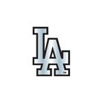 MLB Los Angeles Dodgers Chrome Car Emblem