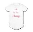 A IS FOR AMY - Name-Series - White Onesie / Baby T-shirt