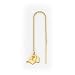 14K Philadelphia Phillies Baseball Cap Threader Earrings