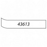 DYM43613 D1 Tape Cartridge for Electronic Label Makers, Black on White, 1/4" w x 23 ft.