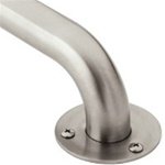 Review Moen  / Commercial Exposed Screw Grab Bar 24 inch x 1-1/2 - Moen LR7524