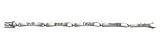 Attribute Silver Bracelet