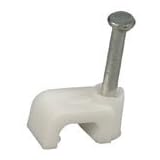 782.088 WHITE FLAT CABLE CLIPS