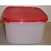 Tupperware Modular Mate Square 2 Container. Red Seal