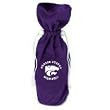 Kansas State Wildcats 14" Velvet Wine Bag - Set of 3 - NCAA College Athletics