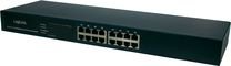 LogiLink NS0029A Fast Ethernet Switch (16-Port, 10/100MBits) inkl. 48,3 cm (19 Zoll) Kit