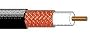 Belden 543945 1000 foot White RG-59/U 20 AWG solid bare copper conductor, foam polyethylene insulation, bare copper braid shield, PVC jacket, sequential footage marking every two feet.
