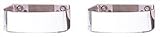 1976-2006 Jeep Wrangler Polished Stainless Steel Bumperettes