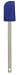 Medium Blue Heat Resistant Silicone Bowl Spatula with Detachable Wooden Handle, Good to 500 Degrees Fahrenheit, Soft Flexible